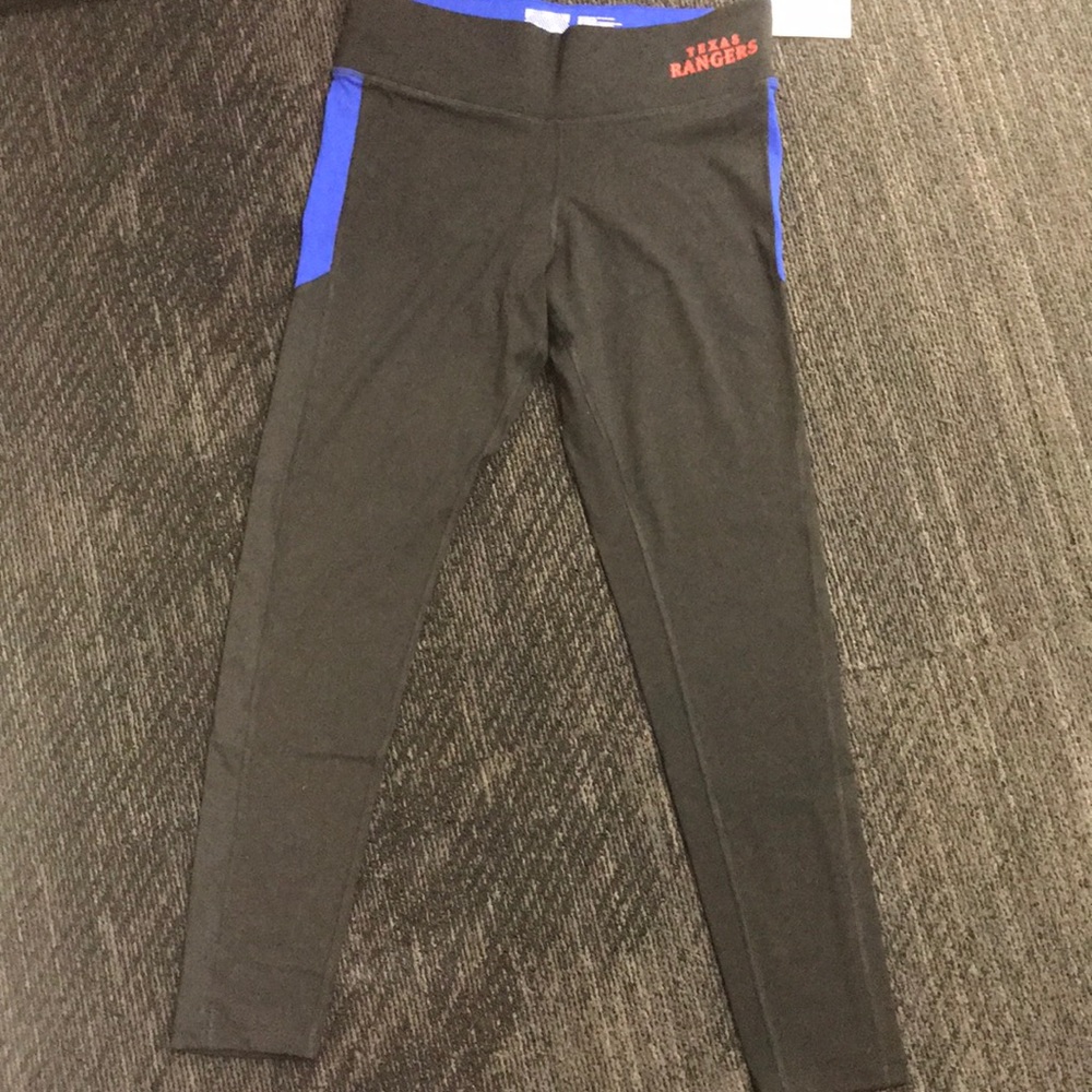 Brand new VS PINK MLB leggings - texas rangers